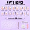 BTArtboxnails Tiny Gloden Almond Nails - Press On Nails - 4 of 4