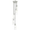 Alton 5-Light Modern Chandelier - Dimmable, Damp Rated, Chic Design for Foyer or Living Room - 3 of 4