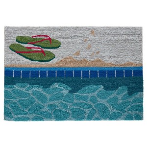 Liora Manne Frontporch Coastal Indoor/Outdoor Rug.. - 1 of 4