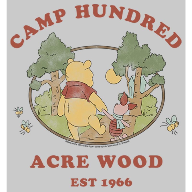 Men's Winnie the Pooh Camp Hundred Acre Wood Sweatshirt, 2 of 5