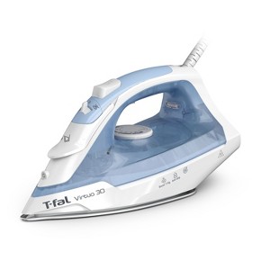 T-fal 1400 Watts Virtuo 30 Steam Iron, Fast and Easy Ironing, Grey - 1 of 4