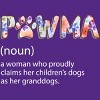 Women's Design By Humans Grandmother Loves Grandogs Pawma By littlesenh1 Racerback Tank Top - 2 of 2