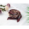 Allegra K Women's Leopard Print Pleated Rhombus Neck Scarves Neckerchief - 2 of 4