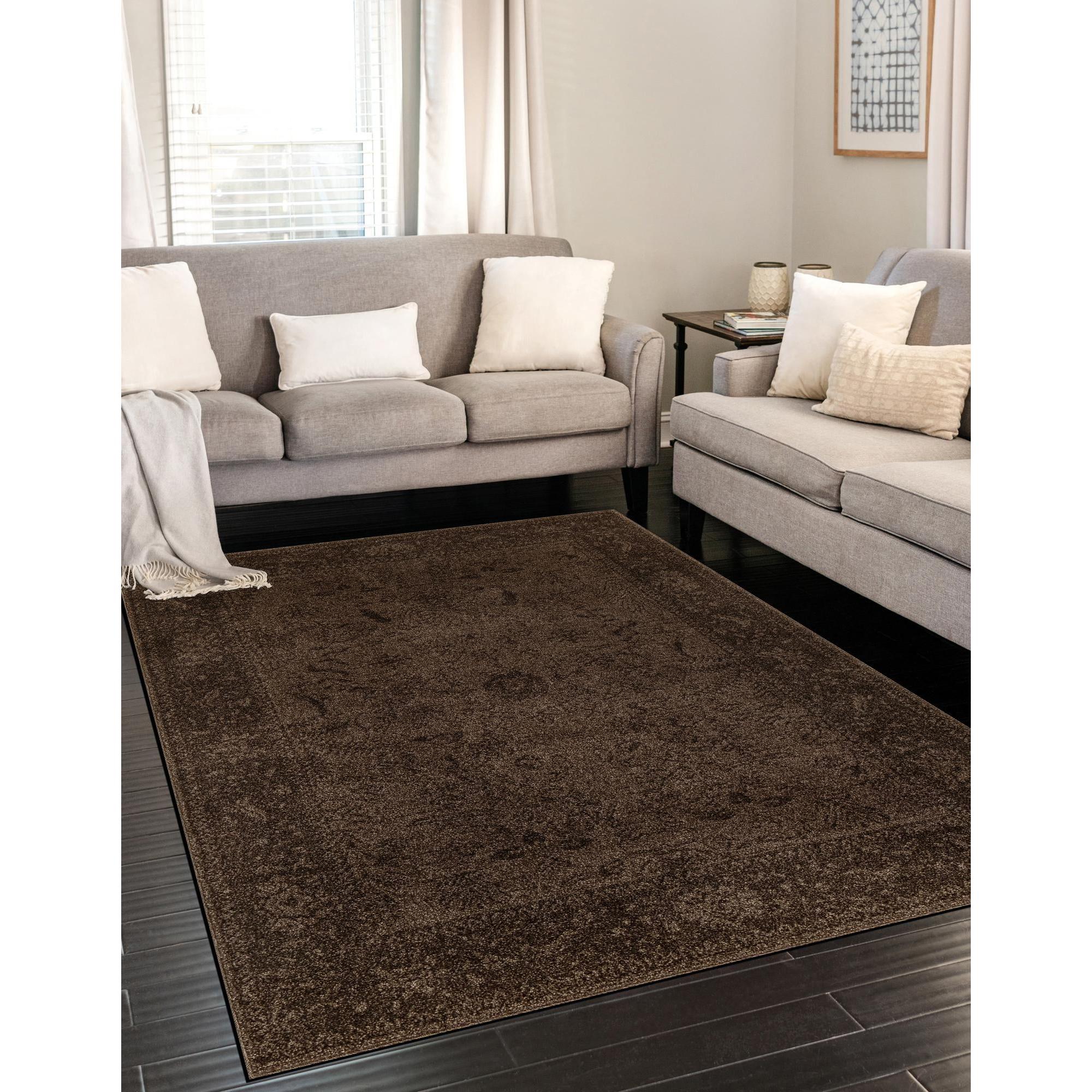 Brown La Jolla Floral Area Rug 5' 3 x 8' 0