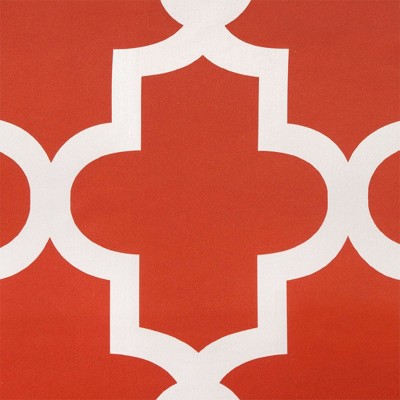 Mecca Orange Polyester Blackout Grommet Curtain Panels