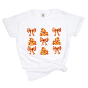 Simply Sage Market Coquette Candy Corn Chart Garment Dyed Tee - 1 of 4