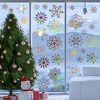 Unique Bargains Christmas Decorations Snowflake Window Decal for Windows  Home Party 1Pc - 2 of 4