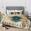 Holli Zollinger Colorado Painted Comforter Set Beige/Blue - Deny Designs - 4 of 4