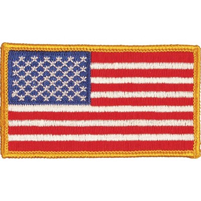 Okuna Outpost 24-pack American Flag Iron On Patches, Patriotic Usa