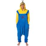 Despicable Me Men's Minions Costume Kigurumi Character Union Suit Outfit Yellow