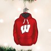 Old World Christmas 60803 Glass Blown Wisconsin Hoodie Ornament - 2 of 3