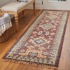 Fillmore Traditional Geometric Red/Green/Blue Area Rug - 2 of 4