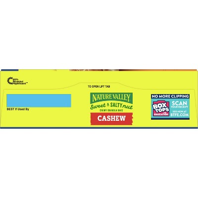 Nature Valley Sweet and Salty Cashew Value pack - 12ct