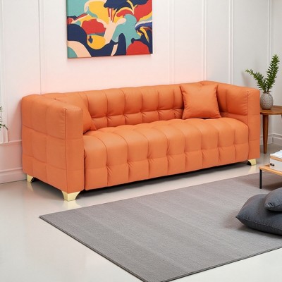 80" 3-Seater Technology Fabric Sofa Couch with Waterproof Fabric