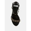 Nidara Studs Embellished Genuine Leather  Sandals Women - 4 of 4
