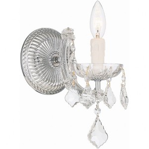 Crystorama Lighting Maria Theresa 1 - Light Sconce in  Polished Chrome - 1 of 1