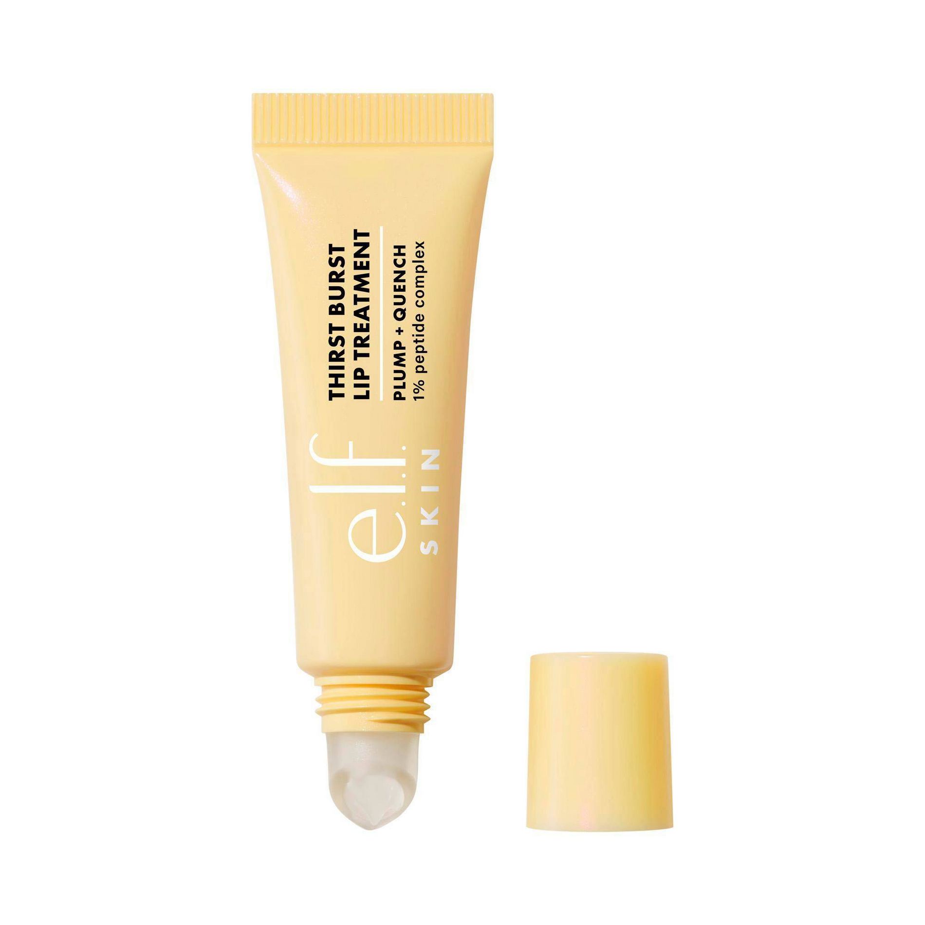 e.l.f. SKIN Thirst Burst Lip Treatment Plump + Quench 1% Peptide Complex - 0.35oz