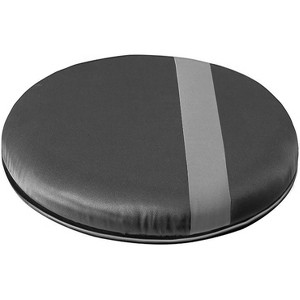 HealthSmart 360 Degree Swivel Seat Cushion, Chair Assist for Elderly, Swivel Seat Cushion for Car, Twisting Disc, Gray Stripe, 12.5 Inches in Diameter - 1 of 1