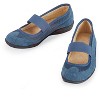 Collections Etc Wide Width Mary Jane Shoes - 3 of 4