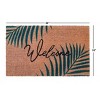RugSmith Multi Machine Tufted Welcome Palm Leaves Doormat - 2 of 4