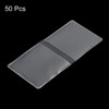 Unique Bargains Waterproof Dustproof Lightweight Coin Sleeves Holder 50 Pcs - 3 of 4