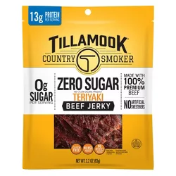 Tillamook Zero Sugar Original Teriyaki Beef Jerky - 2.2oz