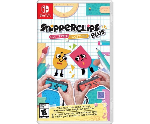 Snipperclips Plus: Cut it Out, Together! Nintendo Switch (Digital)
