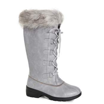 Women's WIDE FIT Yvette Cold Weather Boot - Gray | CLOUDWALKERS