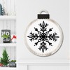 Snowflake II Hanging Ornament Artboard - 2 of 2