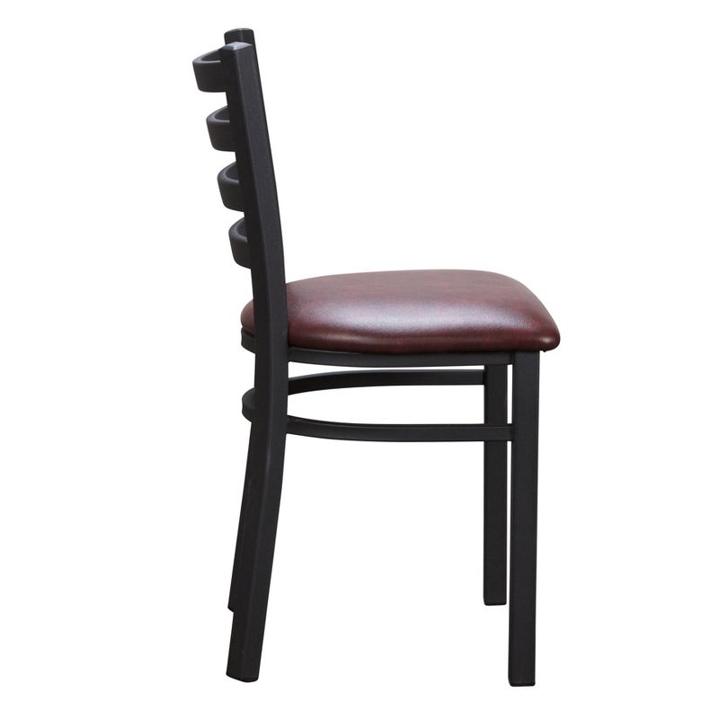 Set of 2 Baxter Metal Side Chairs - Linon, 5 of 12