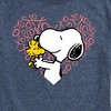 Men's - Peanuts - Snoopy Woodstock Xo Heart Short Sleeve Graphic T-Shirt - 2 of 4
