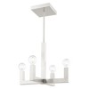 Livex Lighting Solna 4 - Light Chandelier in  Brushed Nickel - 2 of 4