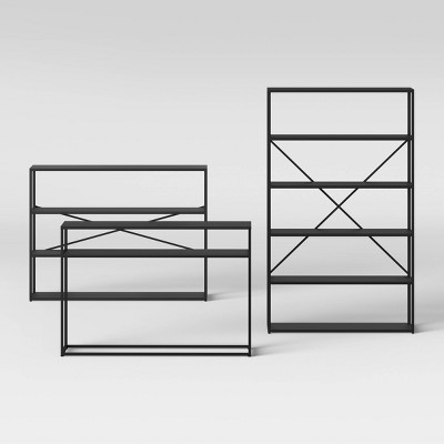 glasgow metal console table