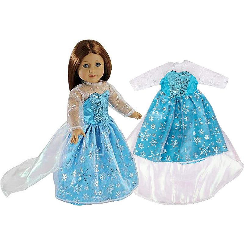 Dress Along Dolly Else Frozen Inspired Outfit for American Girl Doll, 1 of 5