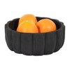 Sagebrook Home Sagebrook Home Elegant Decorative Bowl, Textured Variant, Classic Matte Black, Ideal for Modern Home Decor - 3 of 4