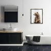 Stupell Industries Bear Shower Splash Black Framed Floater Canvas Wall Art - 2 of 4
