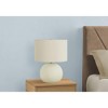 Monarch Specialties Lighting 18inchH Table Lamp Ivory / Cream Shade Cream Ceramic Contemporary - 2 of 4