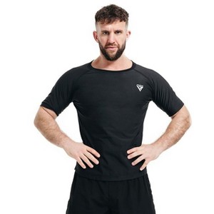 RDX Sports M1 Sauna T-shirt Heat Trapping Sweat Suit Professional Grade Training and Competition Shirt for Martial Arts, Wrestling, and Combat Sports - 1 of 1