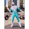 HalloweenCostumes.com 3X  Men  Disney and Pixar The Incredibles Deluxe Plus Size Frozone Costume for Men, White/Blue - 2 of 2