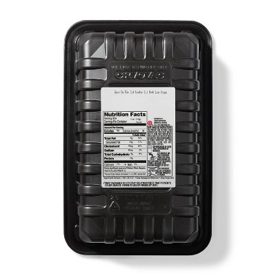 Bone-in Thick Cut Center Cut Pork Chops - 0.90-3.00 lbs - price per lb - Good & Gather™