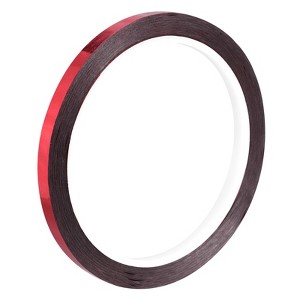Unique Bargains Adhesive Mirror Finish Decor Metalized Polyester Crafts Tapes - 1 of 4