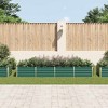 vidaXL Raised Bed Green Galvanized Steel 94.5 x 31.5 x 17.7 in Planters - 3 of 4