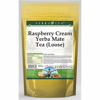 TerraVita Raspberry Cream Yerba Mate Tea (Loose) (8 oz, ZIN: 556845, 3-Pack)