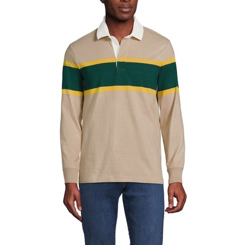 Lands' End Men's Long Sleeve Solid Rugby - image 1 of 3