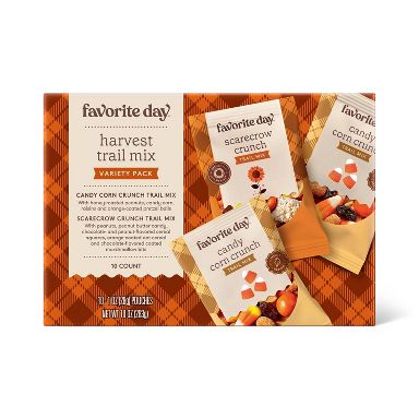 Fall Harvest Trail Mix Variety Pack - 10oz/10ct - Favorite Day™