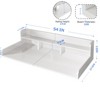KTMBDW Washer Dryer Countertop, 27.5" x 54" Wood 2 Layer Washer and Dryer Countertop for Laundry Room Organization - 4 of 4