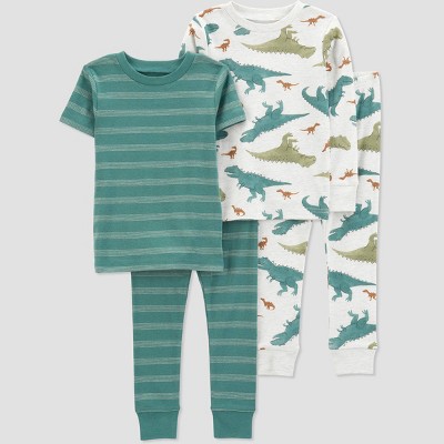 Carter's Just One You® Toddler Boys' 4pc Cotton Pajama Set