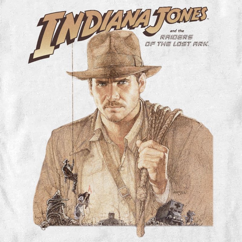 Men's Raiders of the Lost Ark Movie Poster T-Shirt, 2 of 6