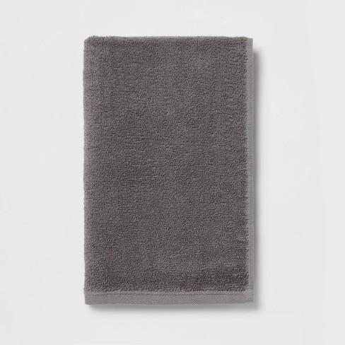 Everyday Hand Towel Dark Gray Room Essentials Target