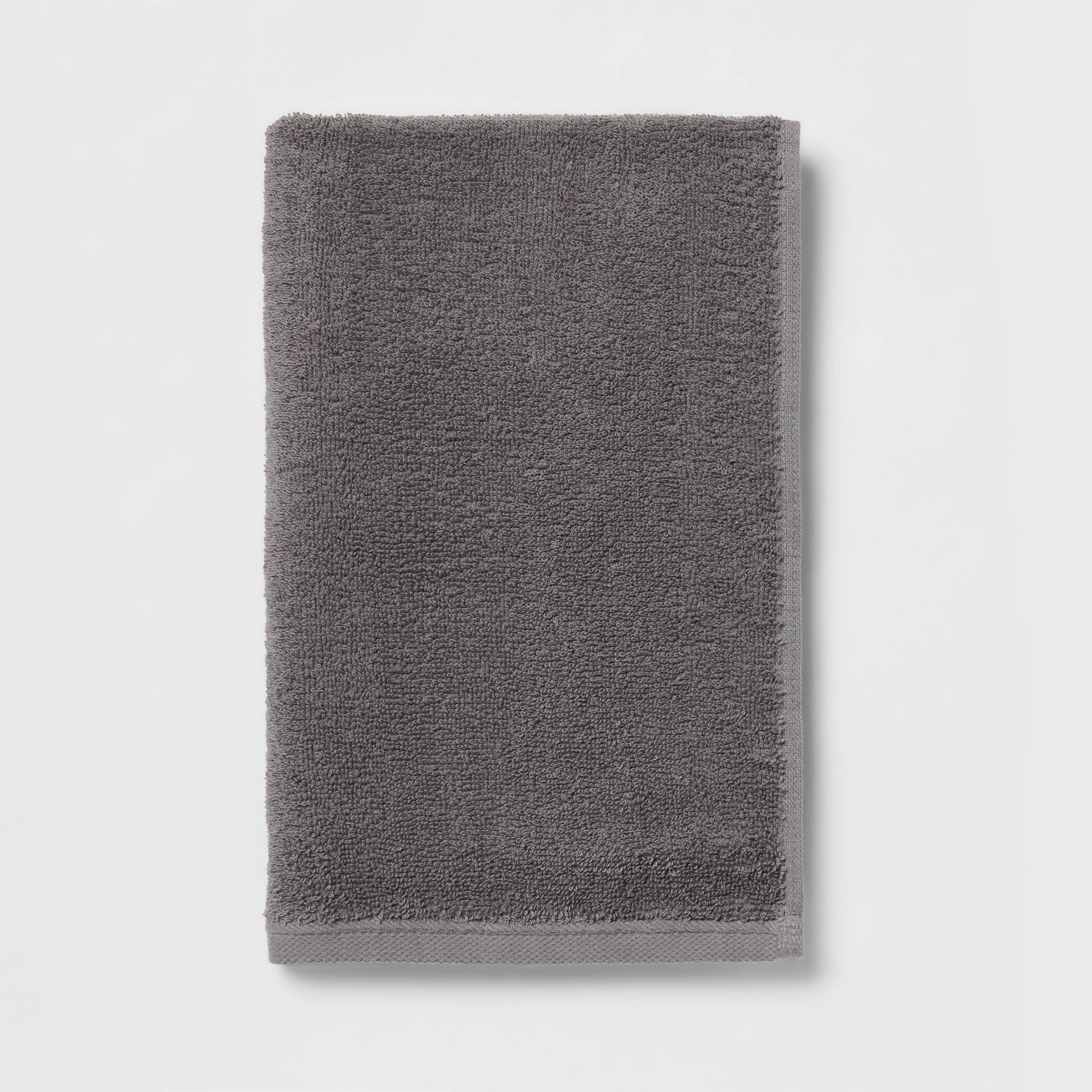 Everyday Hand Towel Dark Gray - Room Essentials™